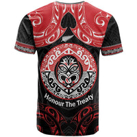 Aotearoa Toitu Te Tiriti T Shirt Haka Tiki Honour The Treaty