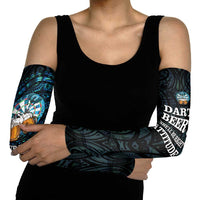 Personalized New Zealand Darts Beer Arm Sleeves Paua Shell Aotearoa Maori Tattoo - Polynesian Pride