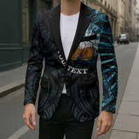 Personalized New Zealand Darts Beer Blazer Paua Shell Aotearoa Maori Tattoo - Polynesian Pride