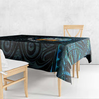 Personalized New Zealand Darts Beer Tablecloth Paua Shell Aotearoa Maori Tattoo - Polynesian Pride