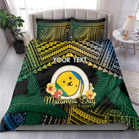 Personalised Malampa Day Bedding Set Vanuatu Provinces Polynesian Pattern LT14 - Polynesian Pride