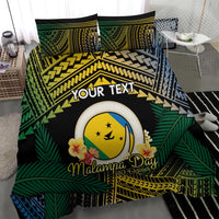 Personalised Malampa Day Bedding Set Vanuatu Provinces Polynesian Pattern LT14 - Polynesian Pride