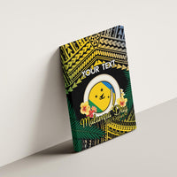 Personalised Malampa Day Canvas Wall Art Vanuatu Provinces Polynesian Pattern LT14 - Polynesian Pride