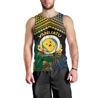 Personalised Malampa Day Men Tank Top Vanuatu Provinces Polynesian Pattern LT14 - Polynesian Pride