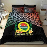 Personalised Penama Day Bedding Set Vanuatu Provinces Polynesian Pattern LT14 - Polynesian Pride