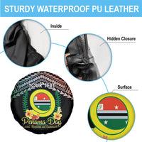 Personalised Penama Day Spare Tire Cover Vanuatu Provinces Polynesian Pattern LT14 - Polynesian Pride
