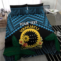 Personalised Sanma Day Bedding Set Vanuatu Provinces Polynesian Pattern LT14 - Polynesian Pride