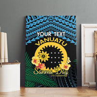 Personalised Sanma Day Canvas Wall Art Vanuatu Provinces Polynesian Pattern LT14 - Polynesian Pride