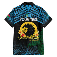 Personalised Sanma Day Family Matching Puletasi and Hawaiian Shirt Vanuatu Provinces Polynesian Pattern LT14 - Polynesian Pride