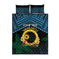 Personalised Sanma Day Quilt Bed Set Vanuatu Provinces Polynesian Pattern LT14 - Polynesian Pride