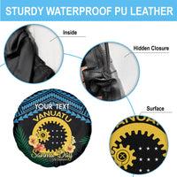Personalised Sanma Day Spare Tire Cover Vanuatu Provinces Polynesian Pattern LT14 - Polynesian Pride