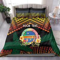 Personalised Tafea Day Bedding Set Vanuatu Provinces Polynesian Pattern LT14 - Polynesian Pride