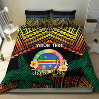 Personalised Tafea Day Bedding Set Vanuatu Provinces Polynesian Pattern LT14 - Polynesian Pride