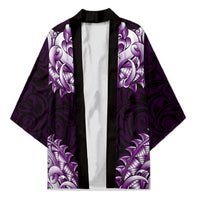New Zealand Ta Moko Kimono Aotearoa Maori Chest Tattoo Purple