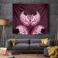 New Zealand Ta Moko Tapestry Aotearoa Maori Chest Tattoo Pink