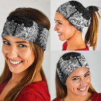 New Zealand Ta Moko Neck Gaiter Aotearoa Maori Chest Tattoo Black