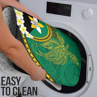 Personalised PNG Enga Provins Bathroom Set Papua New Guinea Plumeria Melanesian Pattern - Polynesian Pride