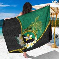 Personalised PNG Enga Provins Sarong Papua New Guinea Plumeria Melanesian Pattern - Polynesian Pride