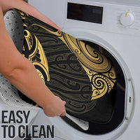 Gold Black New Zealand Manta Ray Bathroom Set Aotearoa Maori Haehae - Polynesian Pride