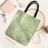 Omaomao Hawaii Iwa Bird Palaka Motifs Tote Bag LT14 Black Strap One Size Green - Polynesian Pride