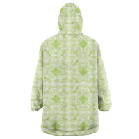 Omaomao Hawaii Iwa Bird Palaka Motifs Wearable Blanket Hoodie LT14 - Polynesian Pride