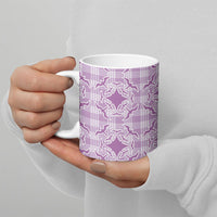 Poni Hawaii Iwa Bird Palaka Motifs Ceramic Mug LT14 - Polynesian Pride