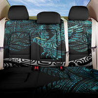 New Zealand Sulphur-crested Cockatoo Back Car Seat Cover Aotearoa Maori Mix Paua Shell