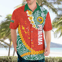 Penama Province Hawaiian Shirt Vanuatu Map - Plumeria Flag Color LT14 - Polynesian Pride