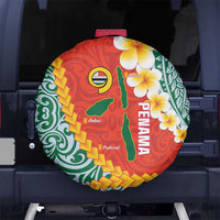 Penama Province Spare Tire Cover Vanuatu Map - Plumeria Flag Color LT14 - Polynesian Pride