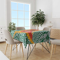 Penama Province Tablecloth Vanuatu Map - Plumeria Flag Color LT14 - Polynesian Pride