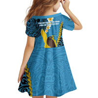 Sanma Province Family Matching Puletasi and Hawaiian Shirt Vanuatu Pattern Myna Bird - Plumeria Flag Color