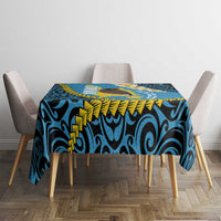 Sanma Province Tablecloth Vanuatu Pattern Myna Bird - Plumeria Flag Color LT14 - Polynesian Pride