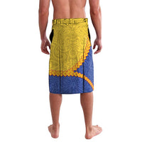 Torba Province Lavalava Vanuatu Pattern Crocodile - Plumeria Flag Color LT14 - Polynesian Pride