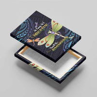 As Long As I Breathe You'll Be Remembered Canvas Wall Art Dragonflies Memorial - Polynesian Pattern LT14 - Polynesian Pride