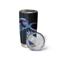 Polynesian Memorial Tumbler Cup Hummingbirds Appear When Angels Are Near LT14 - Polynesian Pride