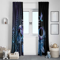 Polynesian Memorial Window Curtain Hummingbirds Appear When Angels Are Near LT14 - Polynesian Pride