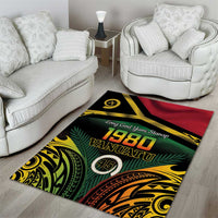 Vanuatu 1980 Area Rug Hapi 46 Yia Indipendens Anivesari LT14 - Polynesian Pride