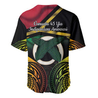 Vanuatu 1980 Baseball Jersey Hapi 46 Yia Indipendens Anivesari LT14 - Polynesian Pride