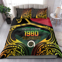 Vanuatu 1980 Bedding Set Hapi 45 Yia Indipendens Anivesari