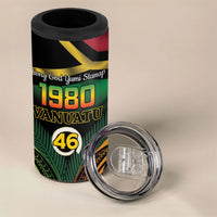 Vanuatu 1980 4 in 1 Can Cooler Tumbler Hapi 46 Yia Indipendens Anivesari LT14 - Polynesian Pride