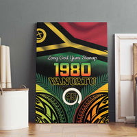 Vanuatu 1980 Canvas Wall Art Hapi 45 Yia Indipendens Anivesari LT14 - Polynesian Pride