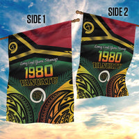 Vanuatu 1980 Garden Flag Hapi 45 Yia Indipendens Anivesari LT14 - Polynesian Pride