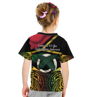 Vanuatu 1980 Kid T Shirt Hapi 46 Yia Indipendens Anivesari LT14 - Polynesian Pride