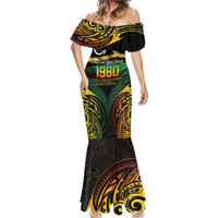 Vanuatu 1980 Mermaid Dress Hapi 45 Yia Indipendens Anivesari