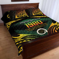Vanuatu 1980 Quilt Bed Set Hapi 45 Yia Indipendens Anivesari LT14 - Polynesian Pride