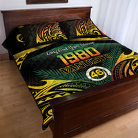 Vanuatu 1980 Quilt Bed Set Hapi 46 Yia Indipendens Anivesari LT14 - Polynesian Pride