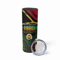 Vanuatu 1980 Skinny Tumbler Hapi 46 Yia Indipendens Anivesari LT14 - Polynesian Pride