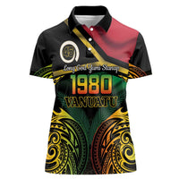 Vanuatu 1980 Women Polo Shirt Hapi 45 Yia Indipendens Anivesari