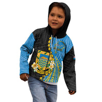 Tuvalu Independence Day Kid Hoodie Manuia te tutokotasi o Tuvaluan Dolphin Tattoo