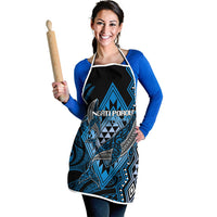Aotearoa Iwi Ngati Porou Apron NZ Maori Humpback Whale Taniko Motifs LT14 - Polynesian Pride